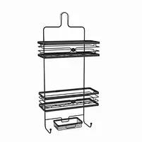 over shower head caddy